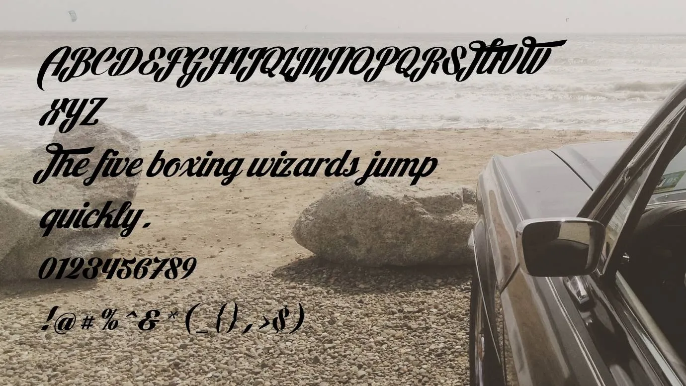 Mustang Font