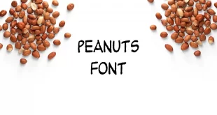 peanuts font feature 310x165 - Peanuts Font Free Download