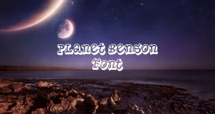 planet benson font feature 310x165 - Planet Benson Font Free Download