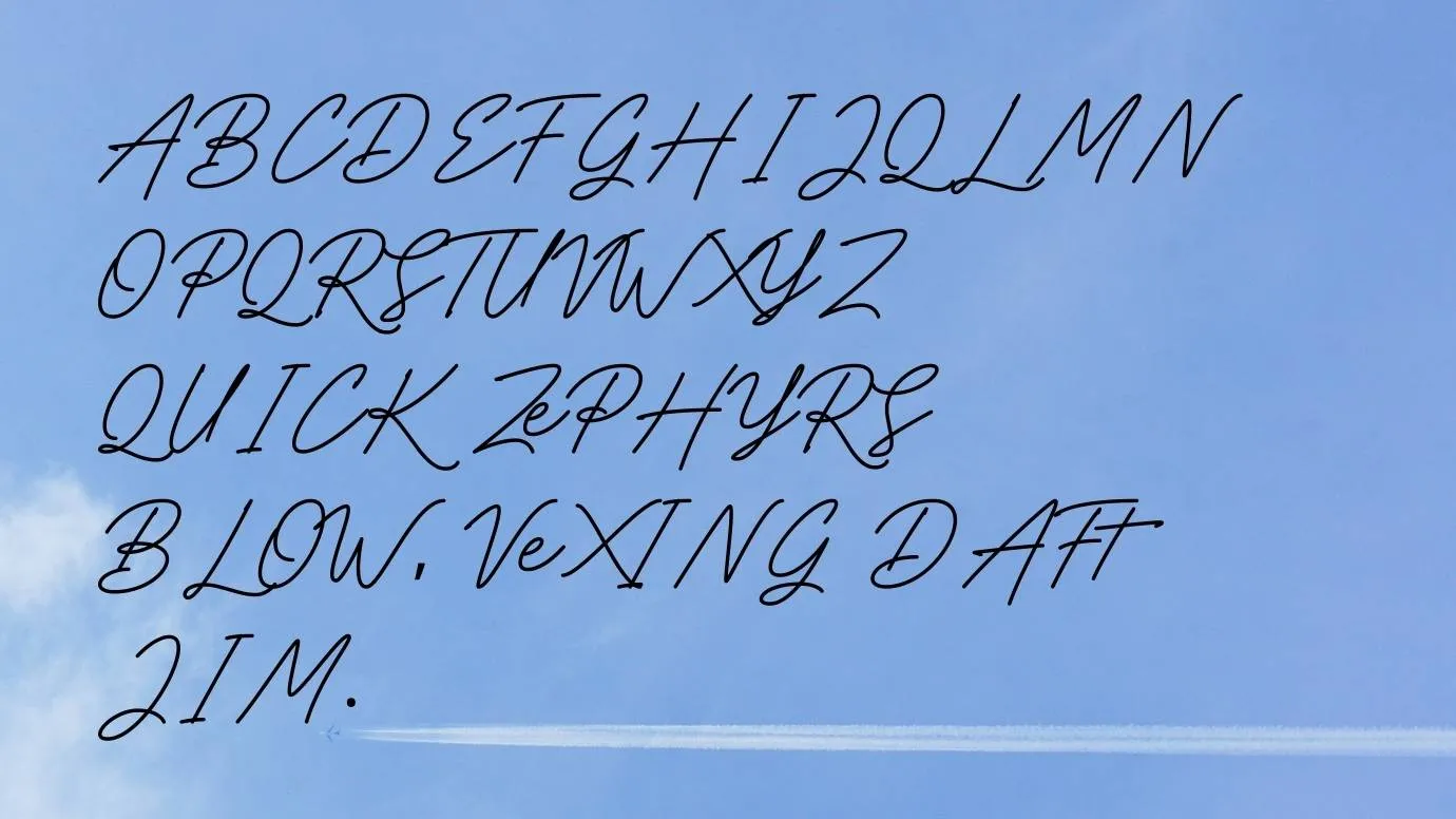 Rocket Clouds Font