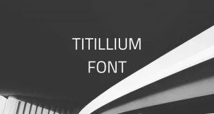 titillium font feature 310x165 - Titillium Font Free Download