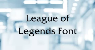 League Of Legend Font