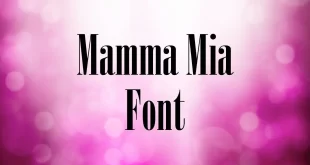 Mamma Mia Font