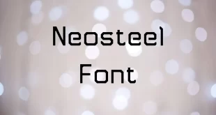 Neosteel Font