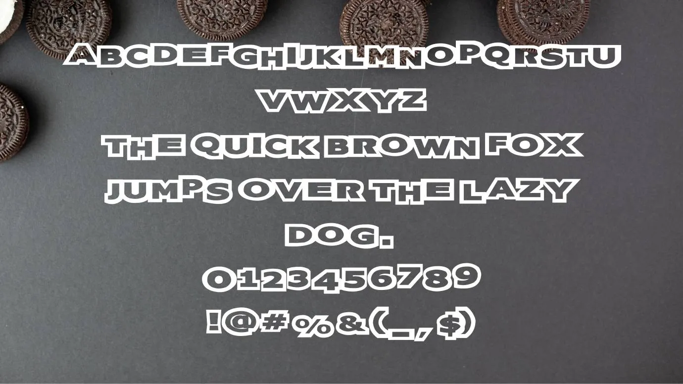 Oreo Font