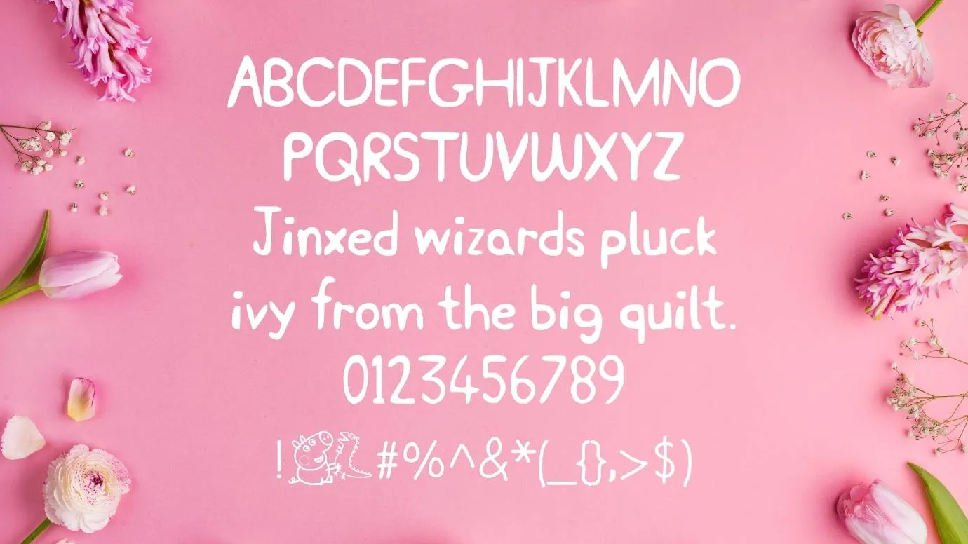 Peppa Pig Font