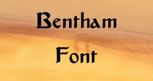 Bentham Font