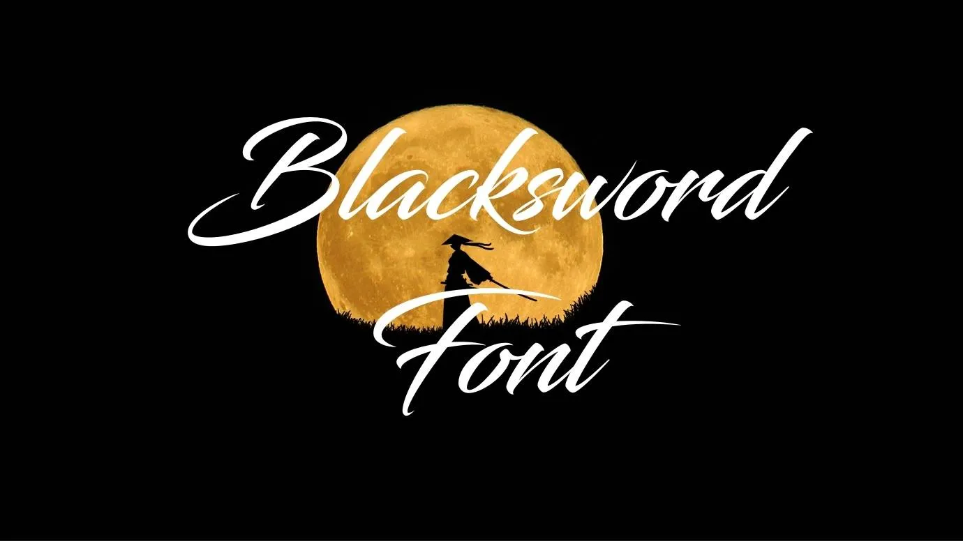 Blacksword Font