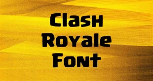 Clash Royale Font