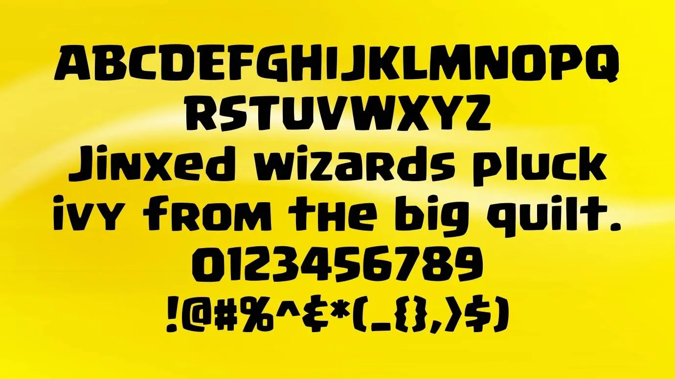 Clash Royale Font