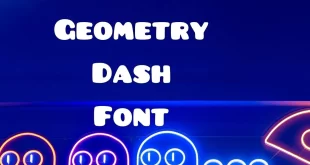 Geometry Dash Font