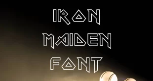 Iron Maiden Font