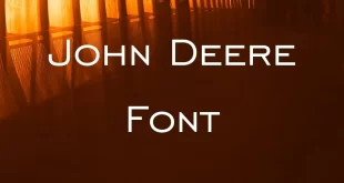 John Deere Font