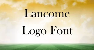 Lancome Logo Font