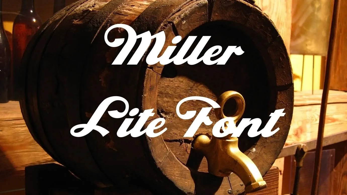 Miller Lite Font Free Download