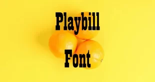 Playbill Font