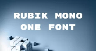 rubik mono one font feature1 310x165 - Rubik Mono One Font Free Download