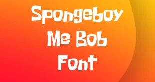 Spongeboy Me Bob Font