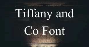 Tiffany And Co Font