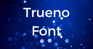 Trueno Font