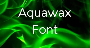 Aquawax Font