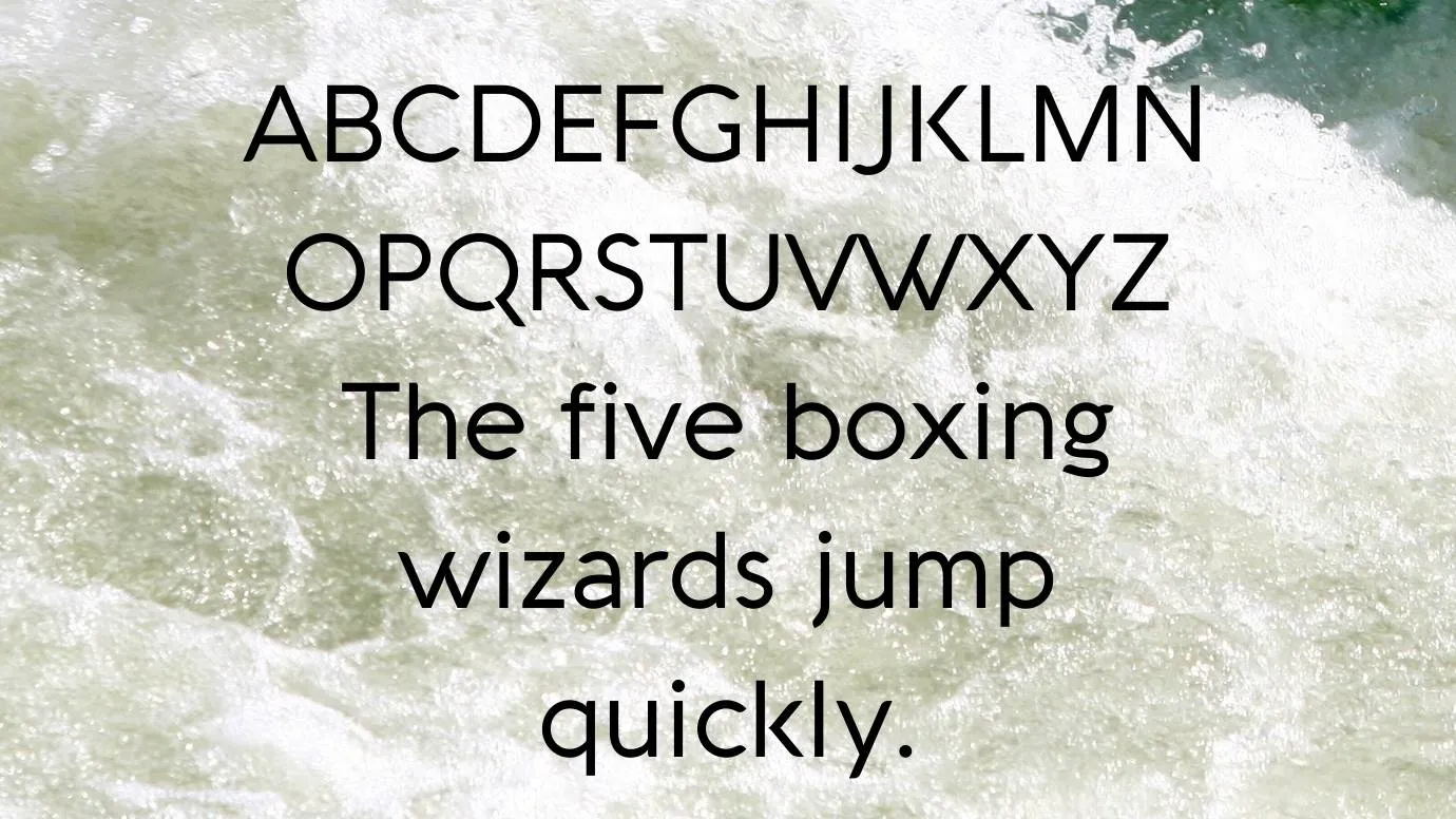 Aquawax Font