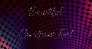 Beautiful Creatures Font