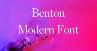 Benton Modern Font