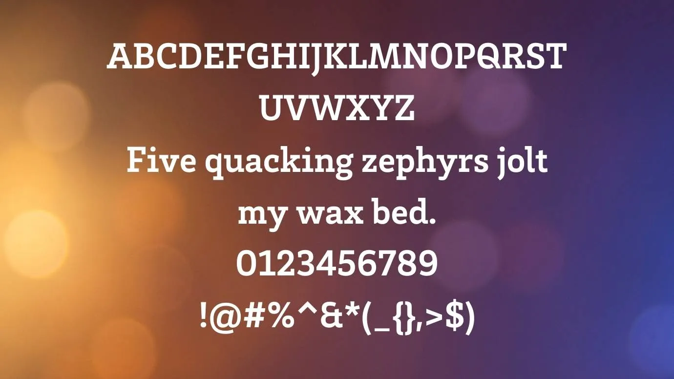 Brix Slab Font