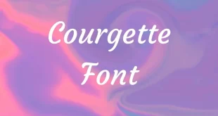 Courgette Font