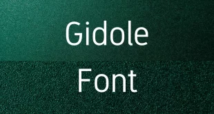 Gidole Font