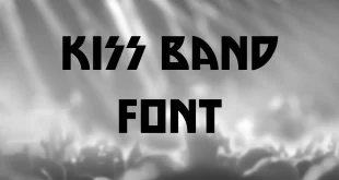 Kiss Band Font