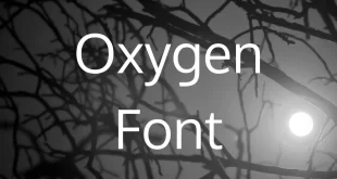 Oxygen Font