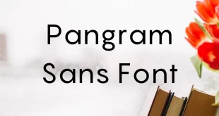 Pangram Sans Font