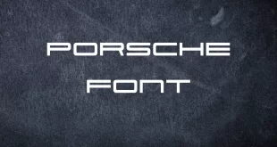 Porsche Font