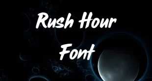 Rush Hour Font