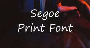 Segoe Print Font