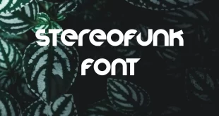 Stereofunk Font