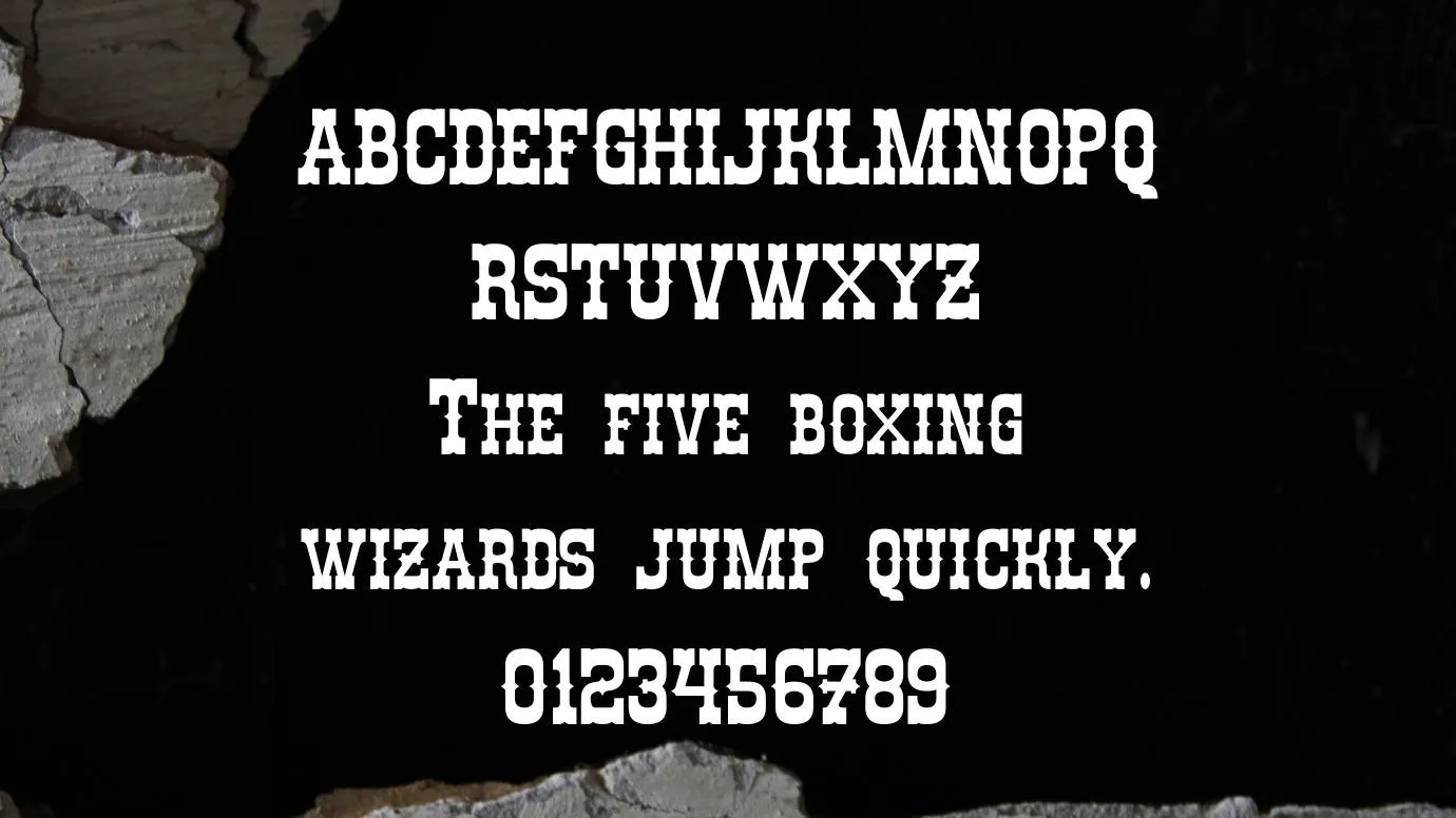 Urban Cowboy Font