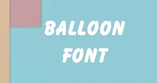 Balloon Font