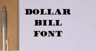 Dollar Bill Font