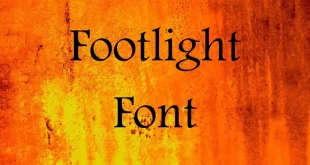 Footlight Font