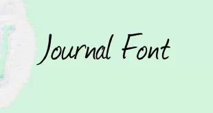 Journal Font