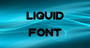 Liquid Font