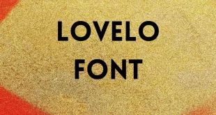 Lovelo Font