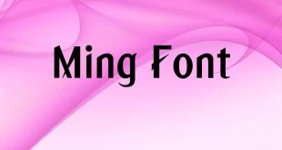 Ming Font