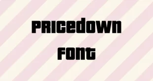 Pricedown Font