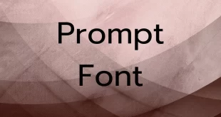 Prompt Font