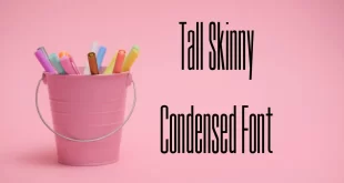 Tall Skinny Condensed Font