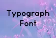 Typograph Font